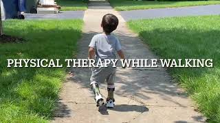 Physical Therapy While Walking Born With Spina bifida [upl. by Negroj]