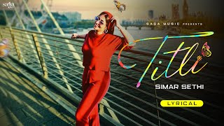 Titli simarsethiofficial  Jus Keys  New Punjabi Song 2023  Punjabi Love Song sagahits [upl. by Moshell]