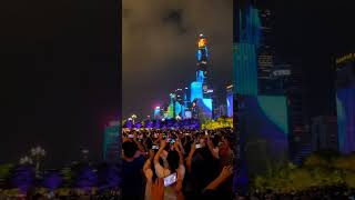 Beautiful China  Shenzhen  Light show  During Labour Day holidays [upl. by Yelahs]