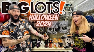 First In Store Look 👀 at BIG LOTS HALLOWEEN 2024 DROP [upl. by Ailimat]