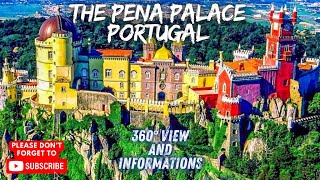 quotDiscover Pena Palace Explore Portugals Fairytale Castle in Stunning 360° Virtual Tour amp Historyquot [upl. by Thecla]