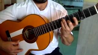 Iniciacion a la Guitarra Flamenca  Tarantas  inicio y faceta  explicado [upl. by Nilatak]