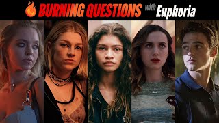 quotEuphoriaquot Cast Answers Burning Questions [upl. by Alban]