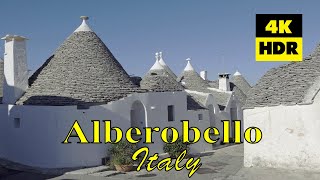 Alberobello Italy in 4K UHD HDR [upl. by Itsyrk]