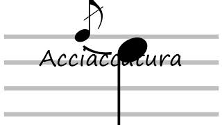 How to Pronounce Acciaccatura [upl. by Davon]