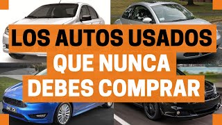 Los AUTOS USADOS que NO debes COMPRAR  Motoren Mx [upl. by Duile730]