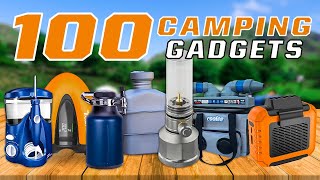 100 Coolest New Camping Gear amp Gadgets In 2024 [upl. by Ynnob]