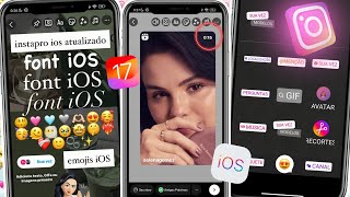 INSTAPRO IOS V1045 ðŸ¥³ INSTAGRAM IGUAL IPHONE FONTE IOS  EMOJIS  REELS COM TIMER  BORDAS CURVADAS [upl. by Loria]