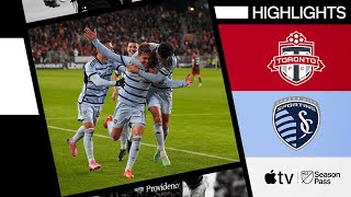 Toronto FC vs Sporting Kansas City  Golazos Only  Full Match Highlights [upl. by Kubetz941]