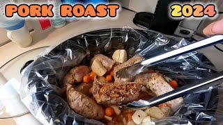 Pork Roast Cooking With Crimson710 [upl. by Theresa]