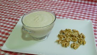 Cómo hacer salsa de nueces ideal para pastas y carnes [upl. by Lynad]