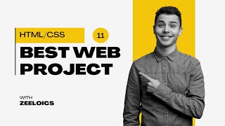 Front end projects using HTML and CSS  HTML CSS easy projects  Travel website  UrduHindi Lec 11 [upl. by Nylirac306]