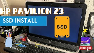 HP Pavilion 23 SSD Install [upl. by Faydra995]