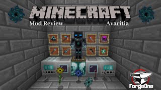 Minecraft Mod Review  Avaritia [upl. by Lamoree]