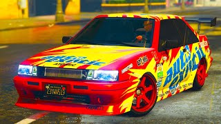 BEST CHEAP DRIFT CAR IN GTA 5 ONLINE KARIN FUTO Vehicle Customization [upl. by Osbourn104]