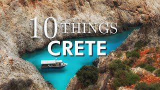 Top 10 Things To Do in Crete Greece [upl. by Aniteb]