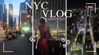 MY HIGH SCHOOL TRIP TO NYC🗽 travel vlog part 1 [upl. by Nylyrehc]