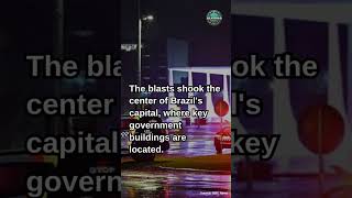 🚨 URGENT Blasts Rock Brazil Supreme Court  Mass Evacuation fypシ゚viral viralshorts news bts [upl. by Islehc]