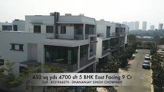 Triplex villa Aparna Elixir 5 BHK villa 20 cr 8121964270 Gachibowli khajaguda Nanakramguda [upl. by Heydon846]