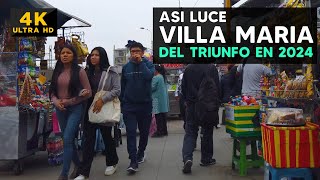 Asi luce Villa Maria del Triunfo en 2024 LIMA PERU 4K [upl. by Berliner]