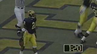 1989 Michigan 28 Ohio State 18 [upl. by Nnawaj]