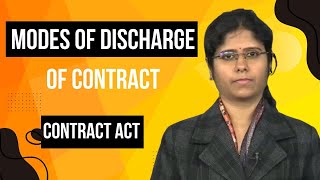 Modes of Discharge of Contract Comprehensive Guide  Law of Contract [upl. by Bleier]