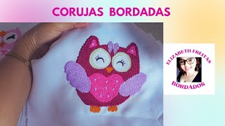 BORDADOS EM PONTOS SIMPLES ElizabethFreitasBordados [upl. by Kirad]