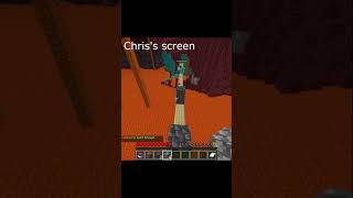 Repeatedly Getting Bombed minecraft minecraftshorts minecraftmemes minecraftmanhunt [upl. by Meta]