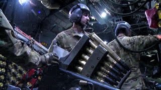 Intense Action Inside The AC130 Gunship [upl. by Ranchod448]