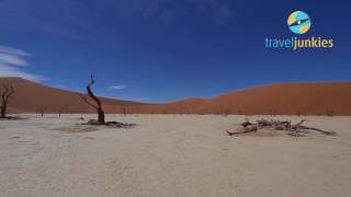 Namibia Reisetipps Wüste Namib  Sossusvlei [upl. by Ravel]