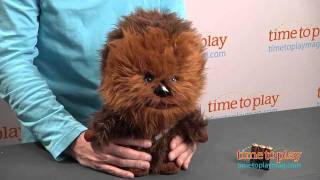 Talking Chewbacca Plush from Just Play [upl. by Ahsatak]