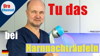 Harnnachträufeln Ursachen ESWTBehandlung  Urologe Göttingen [upl. by Gilly163]