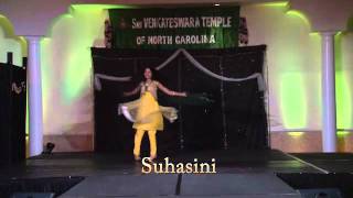 Jayalalitha Raagini and Suhasini Performing for SV Temple [upl. by Schenck]