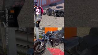 Enea Bastianini Destroys KTM RC16 at Barcelona Test  barcelonatest eneabastianini motogp [upl. by Gibby]