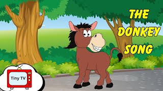 Donkey Song  Animals Song  Tiny TV Nursery Rhymes amp Kids Songs [upl. by Tiffi225]