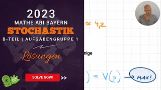 🔥 LÖSUNG  Mathe Abi 2023  Bayern  BTeil  Stochastik B1 🎲  Schritt für Schritt  abikursde 🦖 [upl. by Littman139]