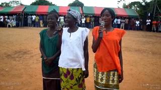 hymne national en agni lors de la cérémonie de remerciement à TCHEKOU [upl. by Xylia]