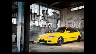 Yellow 9295 Civic EG compilation pics [upl. by Lizned]