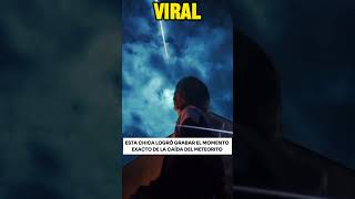 ¡Impactante Joven Captura el Momento Exacto del Meteorito que Iluminó la Noche [upl. by Storm246]