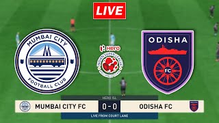 🔴LIVE  Mumbai City FC vs Odisha FC  Hero Indian Super League Match [upl. by Llenrahc]