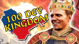 I Reached 100 DEVELOPMENT by Playing TALL in Crusader Kings 3 [upl. by Virgin]