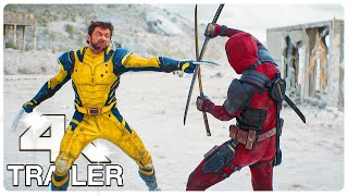 DEADPOOL amp WOLVERINE quotDeadpool Vs Wolverine Fight Scenequot  5 Minute Trailers 4K ULTRA HD NEW 2024 [upl. by Edijabab20]