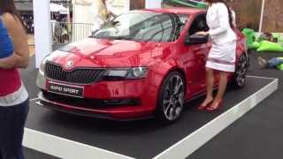 Skoda Rapid Sport in red [upl. by Darby347]