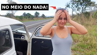 Viajando o Brasil de Fusca  Deu tudo errado [upl. by Naraa]