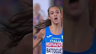 Nadia Battocletti campionessa europea nei 5000 con record italiano 1435quot29  atletica athletics [upl. by Euphemiah]