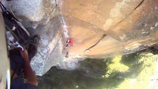 Tom Adams on Pitch 5 of The Rostrum Yosemite [upl. by Gunthar]