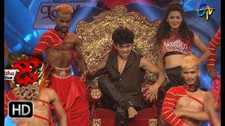 Sanketh and Priyanka Performance  Dhee Jodi  21st June 2017  ETV Telugu [upl. by Chiquia]