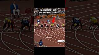 WHEN USAIN BOLT DID THE IMPOSSIBLE⚡fastest usainbolt 100k sprinter sprinting running million [upl. by Farmer906]