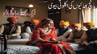 Aik biwi 6 shohar  pakistani moral story  MORAL ISLAMIC STORY  47  urdu hindi stories [upl. by Kenji314]