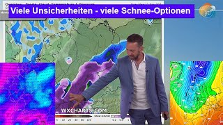 Viele Unsicherheiten  viele Schneeoptionen ab in einer Woche Wettervorhersage 1119112024 [upl. by Malloy828]